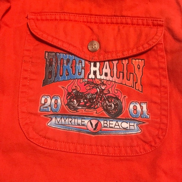 Bikers world M bike rally Myrtle Beach 2001 shirt - Picture 3 of 7